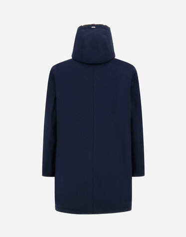 Falke Airport M Kh lana cotone al ginocchio tinta unita 1 paio, Calzini lunghi Uomo, Blu Dark Navy 6370, 39-40
