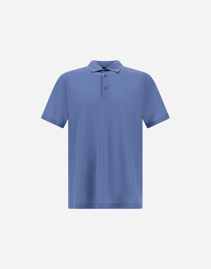 Herno JERSEY CREPE POLO SHIRT  JPL00115U520059127