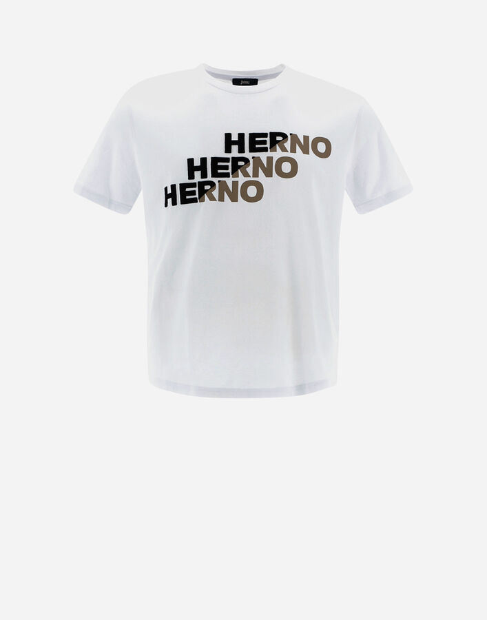 Herno T-SHIRT IN COMPACT JERSEY  JG000178U520001000
