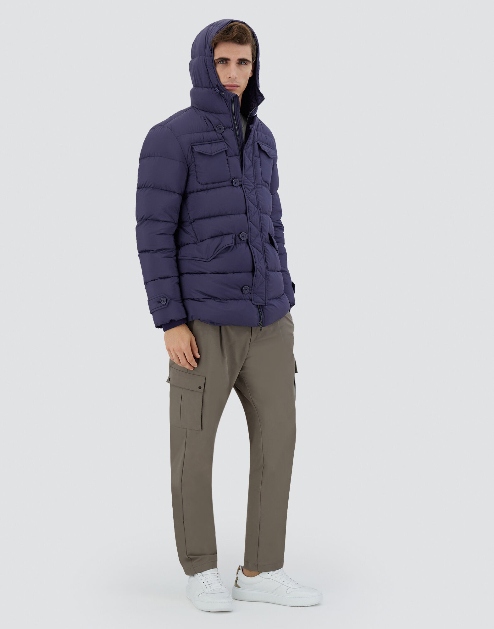 L'ESKIMO in New Blue for Men | Herno®