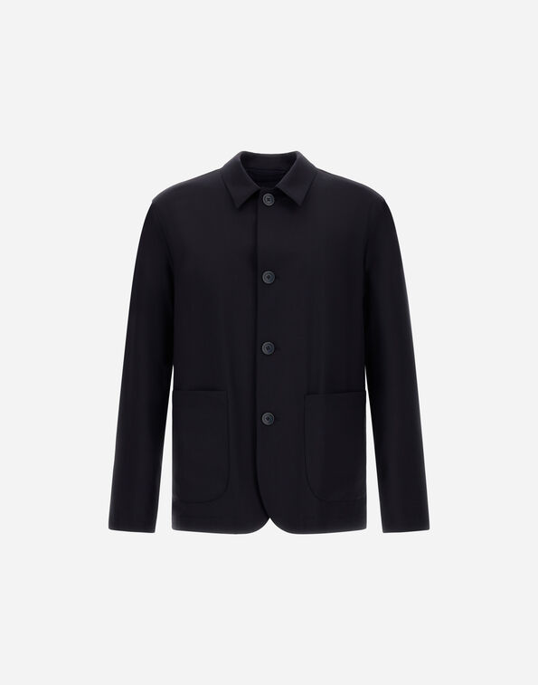 Herno JACKET IN LIGHT STRETCH WOOLY  GI000626U128089200