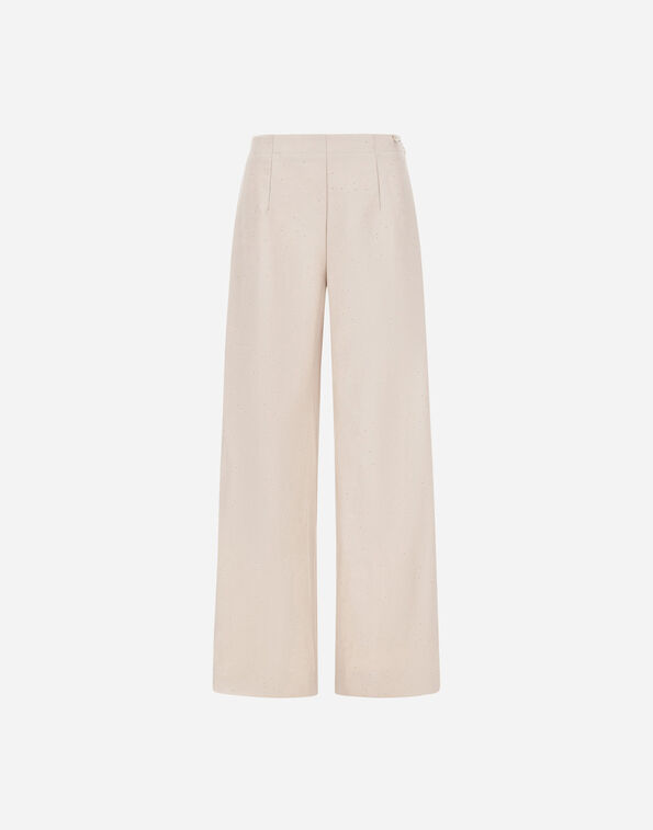 Herno TROUSERS IN SOFT BRIGHT LINEN BLEND  PT000198D127871985