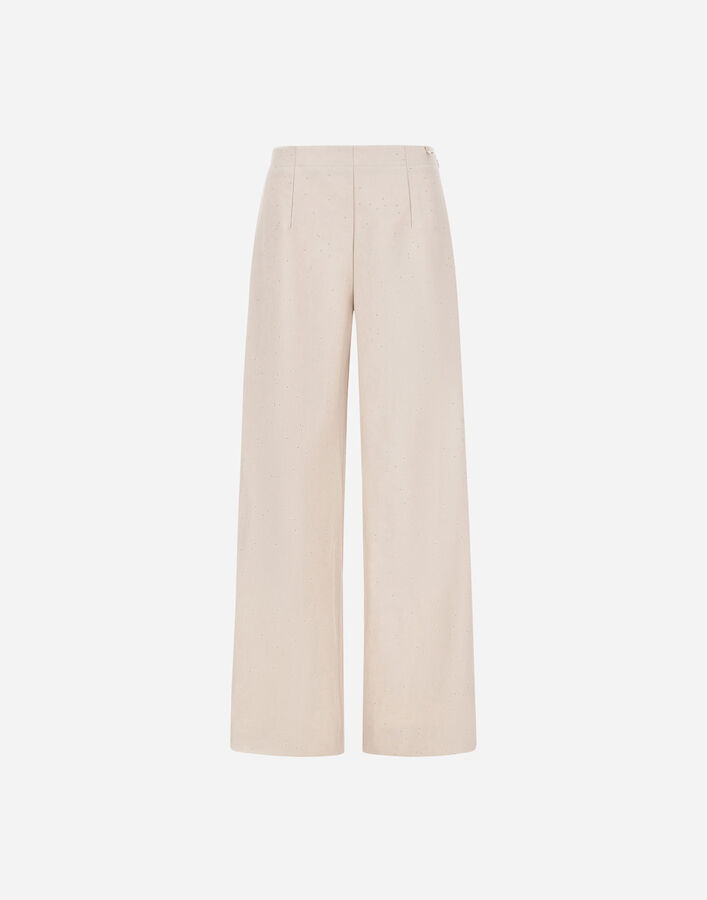 Herno TROUSERS IN SOFT BRIGHT LINEN BLEND  PT000198D127871985