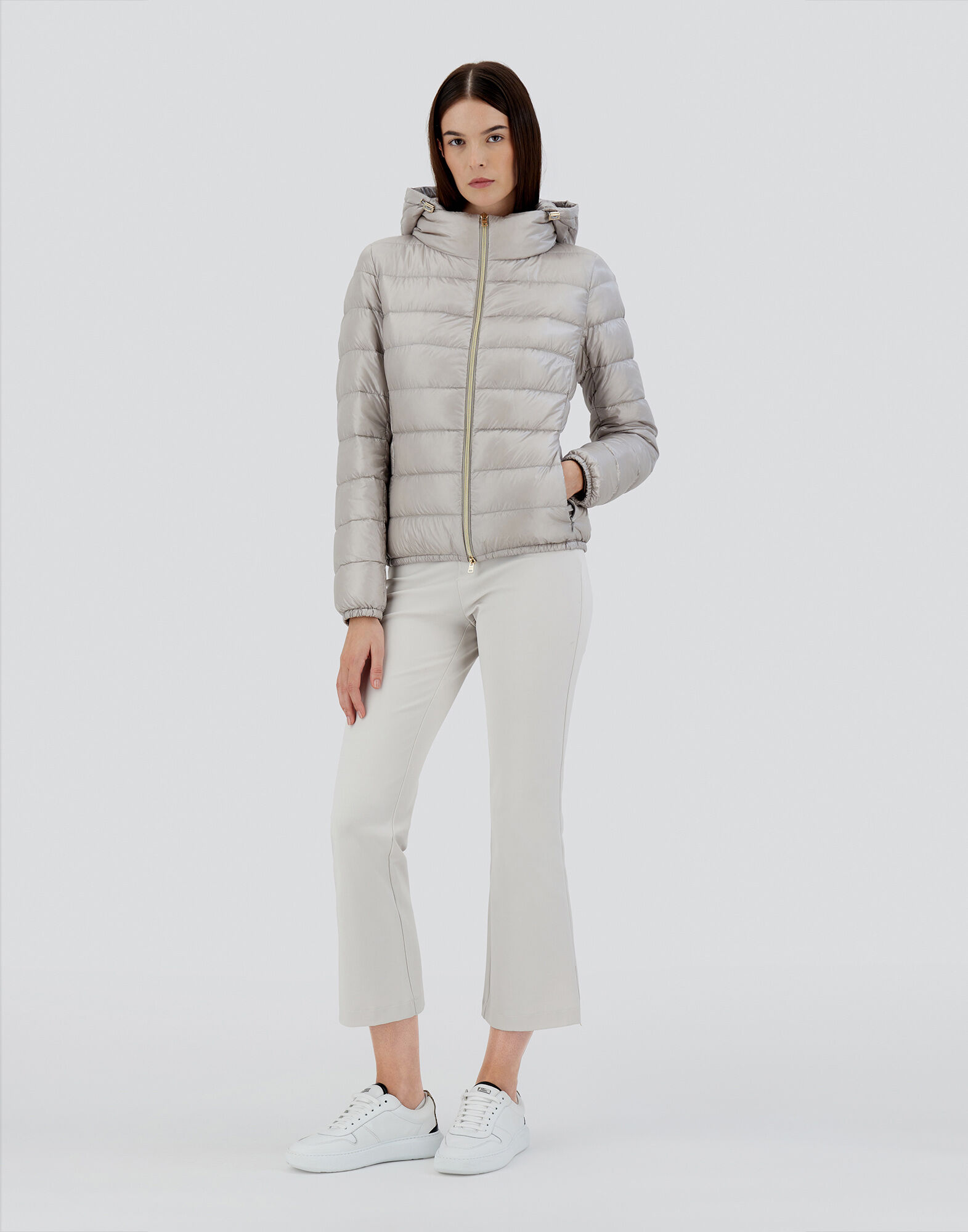GIADA in Grey Pearl for Women | Herno®
