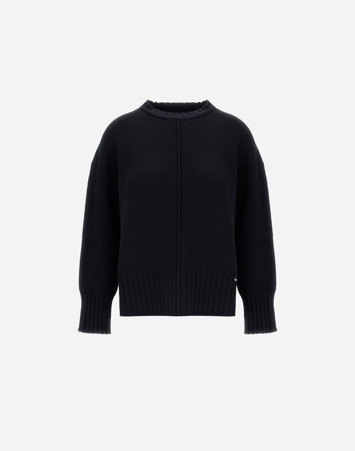 Herno SWEATER IN CARDED PURE WOOL G.7  MG000201D702209300