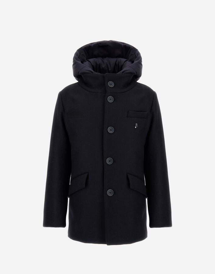 Herno COAT IN ECOWOOL AND NYLON CHAMONIX  GC000028B333449202