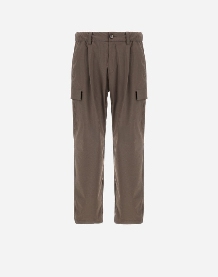 Herno RESORT CARGO TROUSERS IN NYLON COMFORT STRETCH  PT00035UR12742S2700