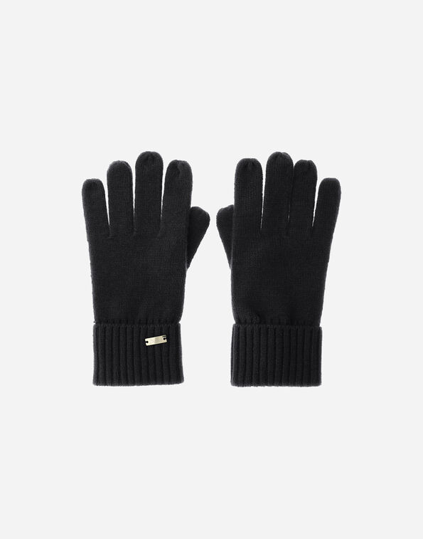 Herno STOCKING-STITCH CASHMERE GLOVES  GUA00004D710479300
