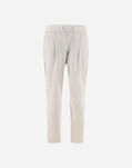 RESORT SUEDE EFFECT TROUSERS Herno 
