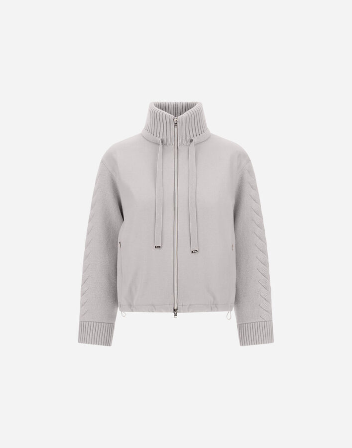 Herno RESORT JACKET IN CASHMERE AND SILK  GI00057DR380879410