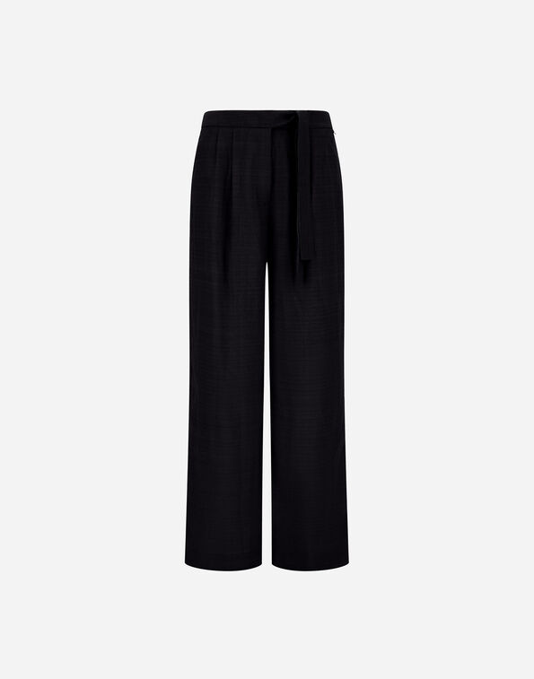 Herno TROUSERS IN TEXTURED VISCOSE  PT000201D128769300