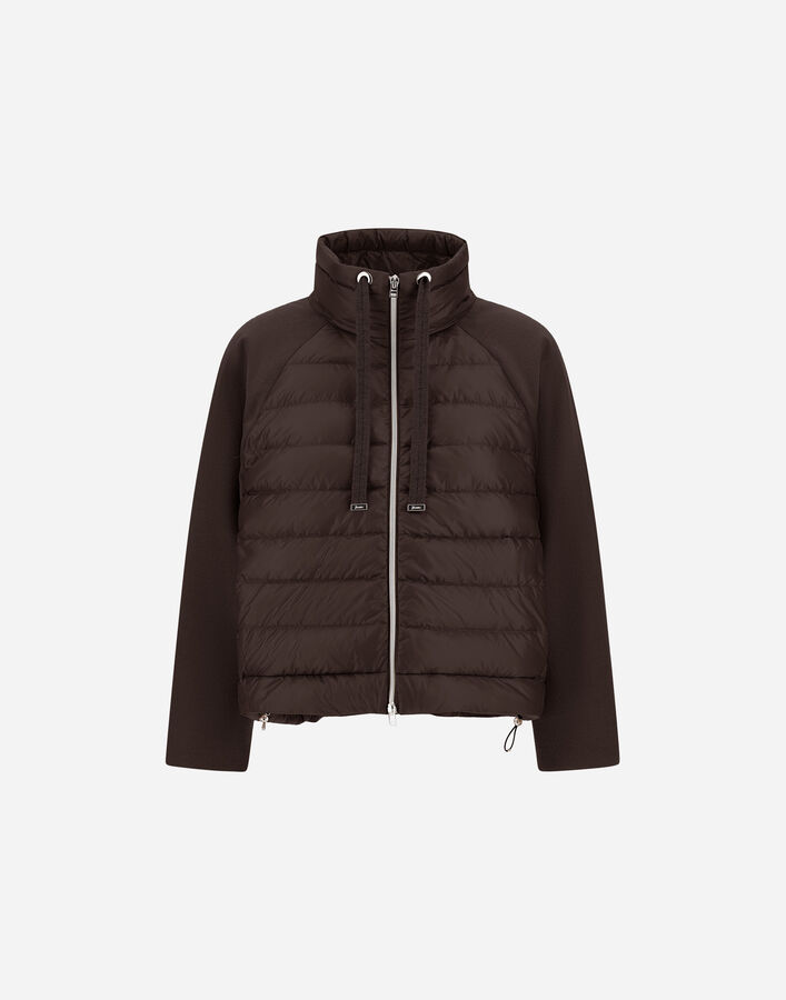 Herno RESORT JACKET IN CASHMERE-FEEL FLANNEL AND NYLON ULTRALIGHT  PI00188DR129348810