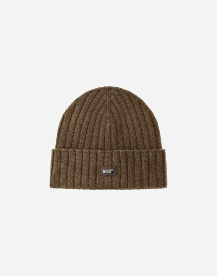 Herno ENGLISH RIB CASHMERE BEANIE  BER00058U710507730