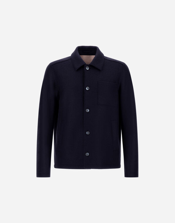Herno RESORT SHACKET IN FELTED WOOL  GI00090UR333729209