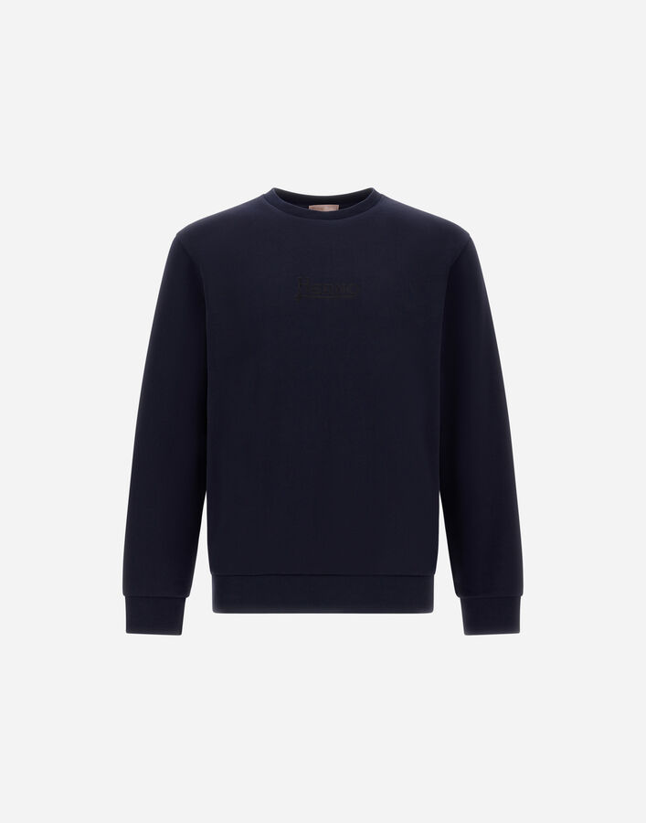 Herno RESORT SWEATSHIRT IN COTTON FLEECE  JG00049UR521139200