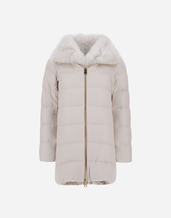 Herno A-SHAPE JACKET IN CASHMERE AND SILK  PI002181D380871985