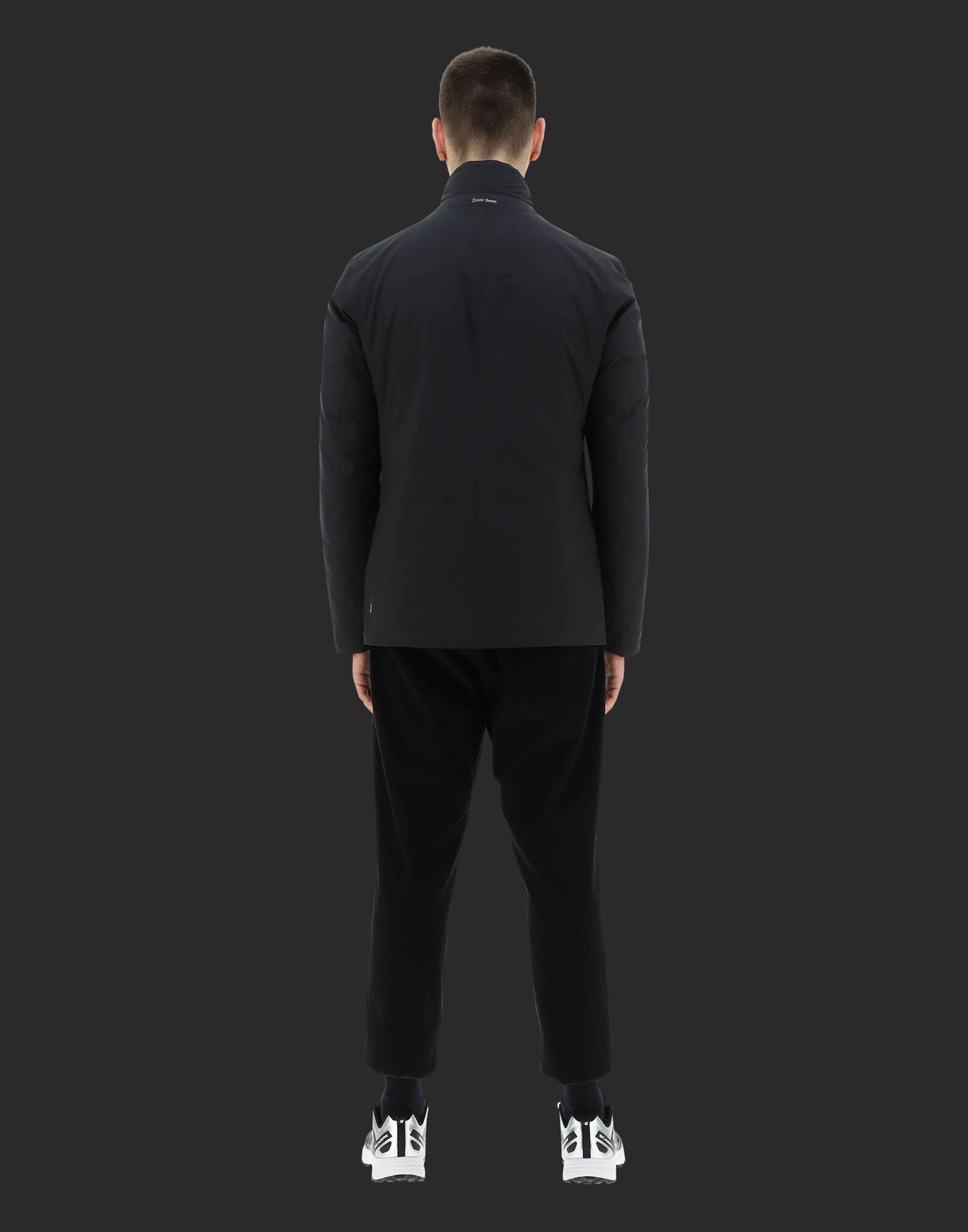 LAMINAR GORE-TEX 2LAYER COAT in Black for Men | Herno®