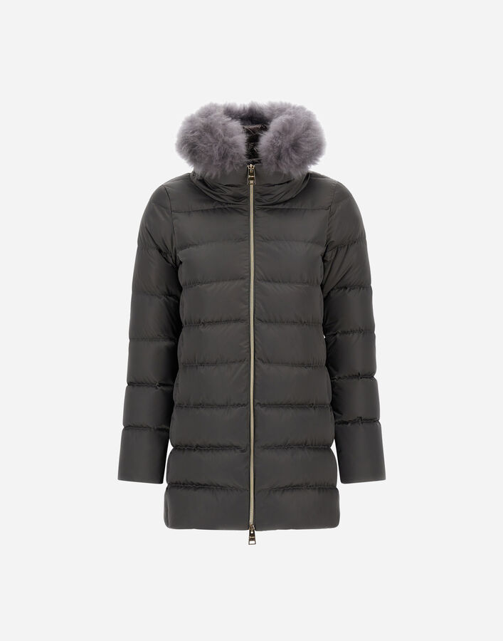 Herno A-SHAPE JACKET IN SATIN  PI002182D12170Z9480