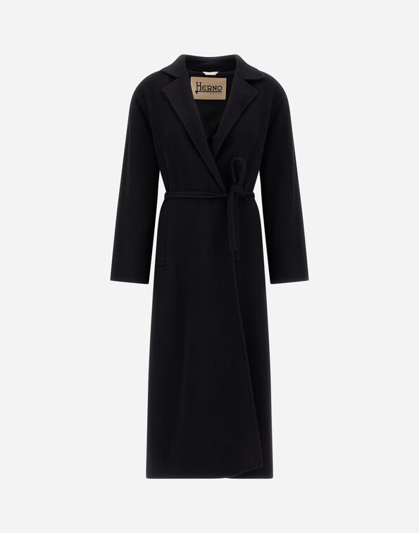 Herno BELTED COAT IN NEW MODERN WOOL  CA000585D334159300