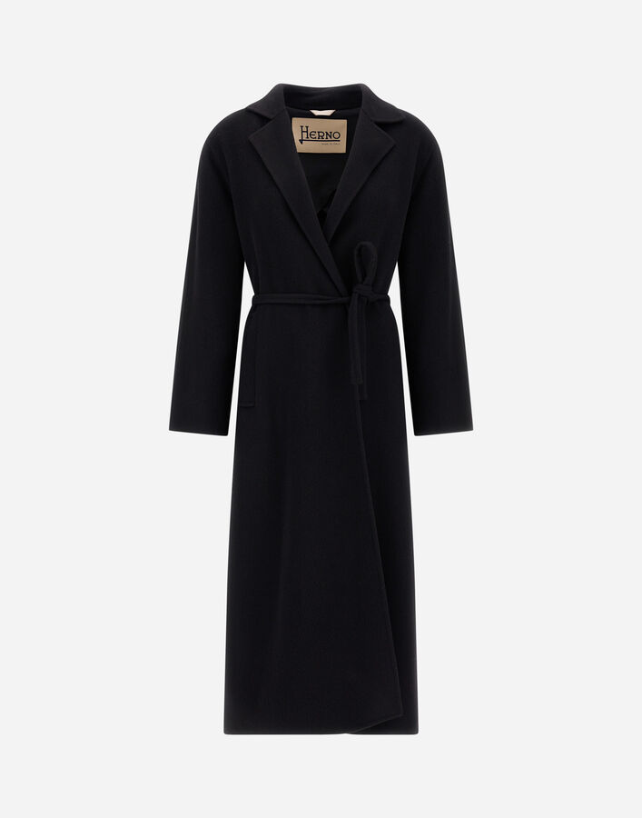 Herno BELTED COAT IN NEW MODERN WOOL  CA000585D334159300