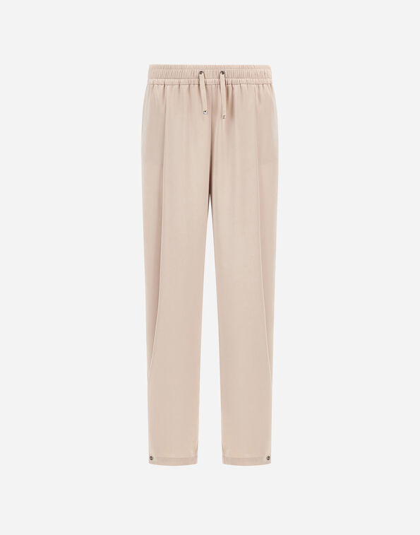 Herno RESORT TROUSERS IN EXTRA-FINE SATIN  PT00064DR129121985