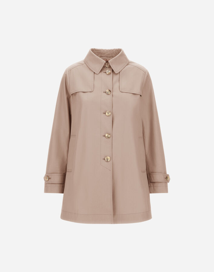 Herno TRENCH COAT IN DEAN AND MONOGRAM  GC000567D132382720