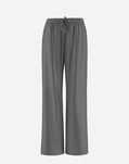 Herno TROUSERS IN METALLIC FLANNEL EFFECT  PT000067D126419480