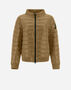 Herno QUILTED BOMBER JACKET IN GLOSS  PI001678D122202000