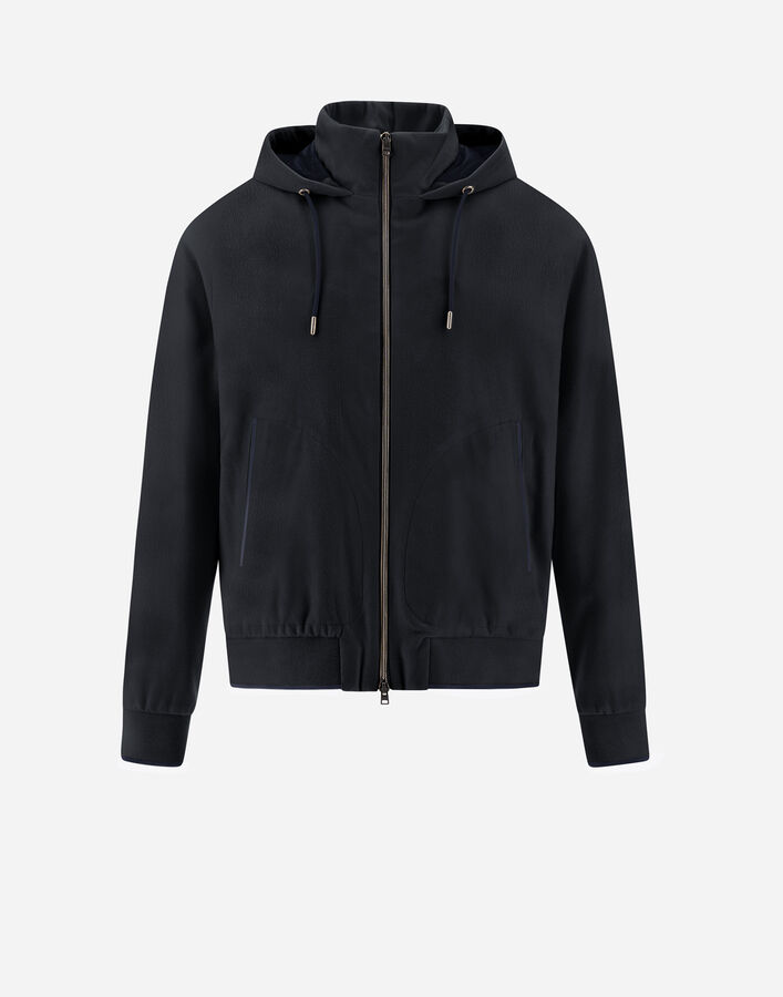 Herno RESORT BOMBER JACKET IN CASHMERE SILK  GI00044UR380879200