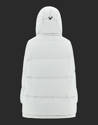 LAMINAR OVERSIZE GORE-TEX WINDSTOPPER COAT in Ice for Women | Herno®