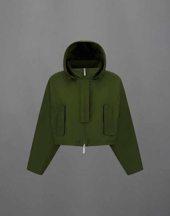 Herno LAMINAR SHORT JACKET IN ORGANIC TECH  GI00125DL128387420