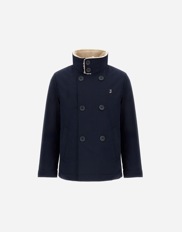 Herno PEA COAT IN KEYSTONE AND TEDDY FABRIC  PE000002B12343Z9200