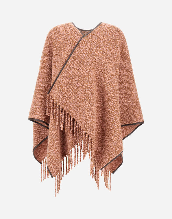 Herno ALPACA AND WOOL BOUCL&Eacute; PONCHO  MAN00007D334804183