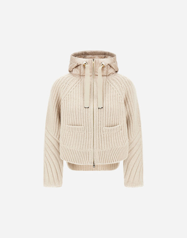 Herno CARDIGAN IN COB STITCH WOOL AND NYLON ULTRALIGHT  MP000150D700161985