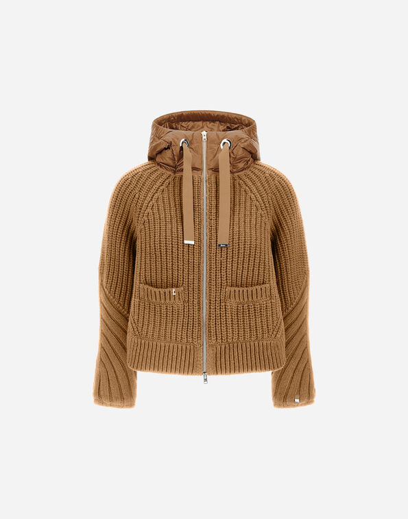 Herno CARDIGAN IN COB STITCH WOOL AND NYLON ULTRALIGHT  MP000150D700162157