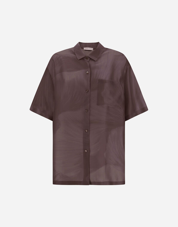 Herno RESORT SHIRT IN PURE SILK WITH FLORAL PRINT  CM00014DR16019P8810
