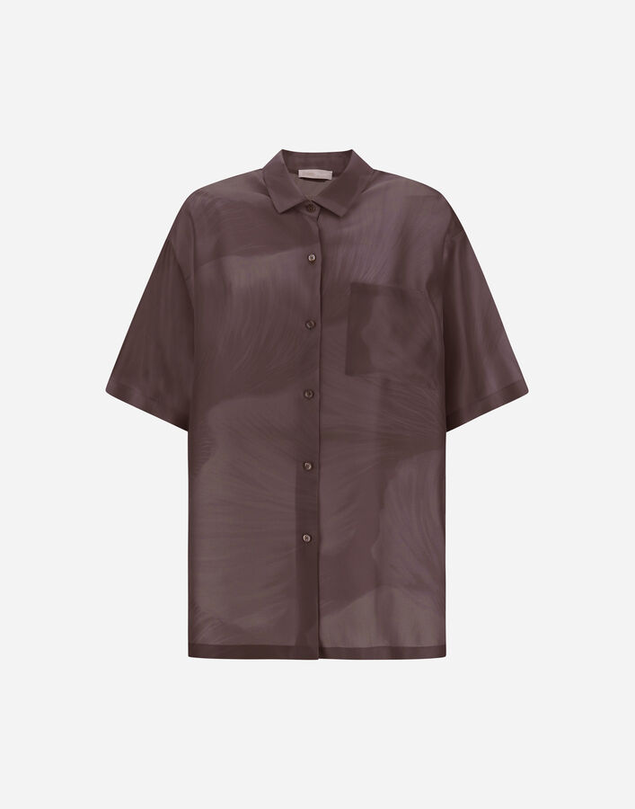Herno RESORT SHIRT IN PURE SILK WITH FLORAL PRINT  CM00014DR16019P8810