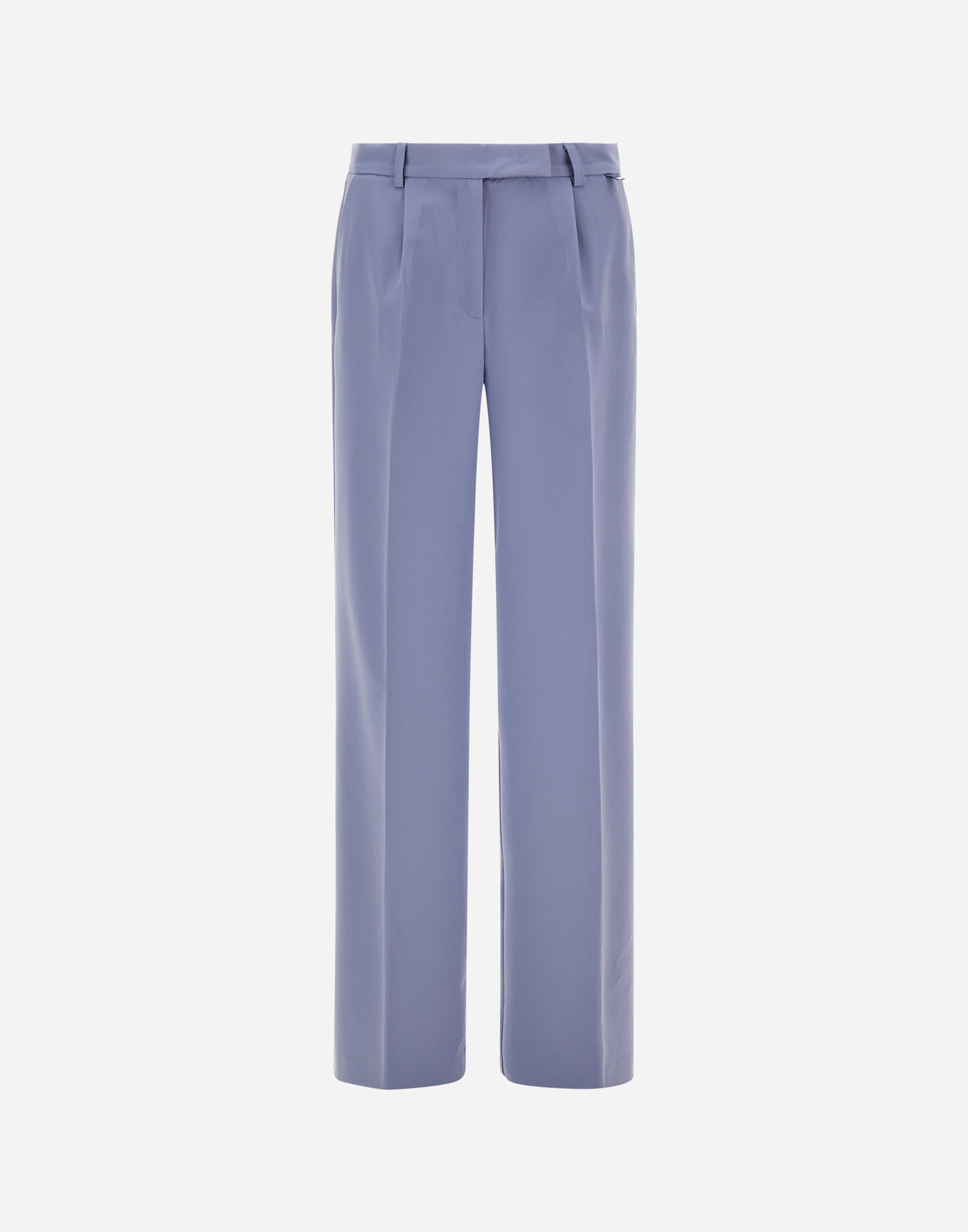 Herno Flawless Woven Trousers In Blue