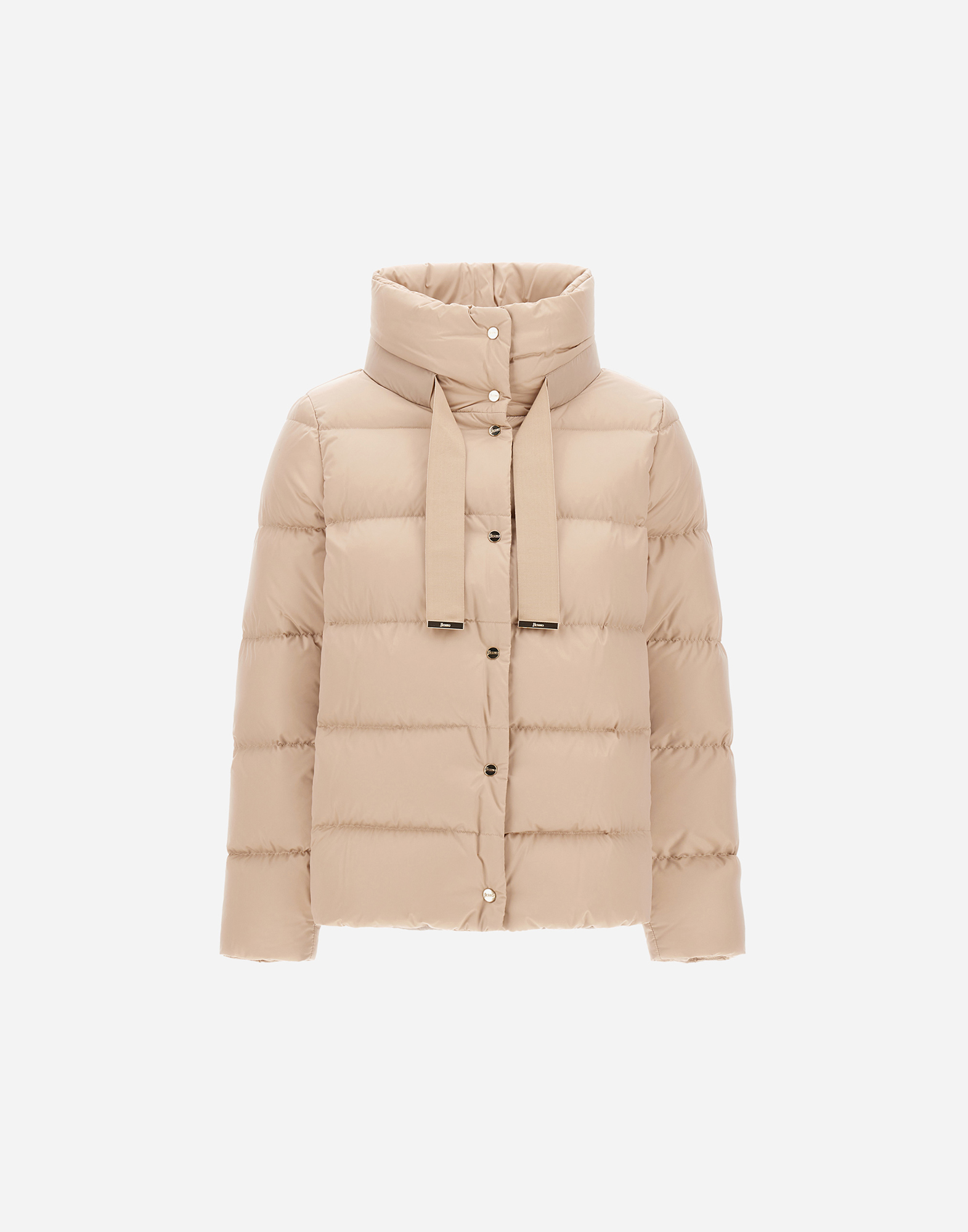 Herno Down Jacket Cape In Chantilly