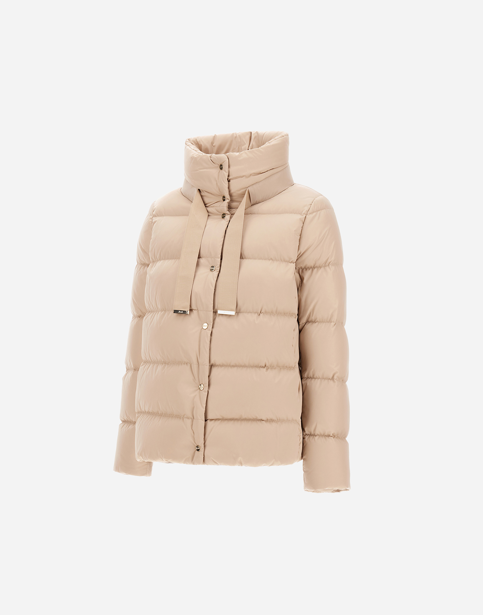Herno Down Jacket Cape In Chantilly
