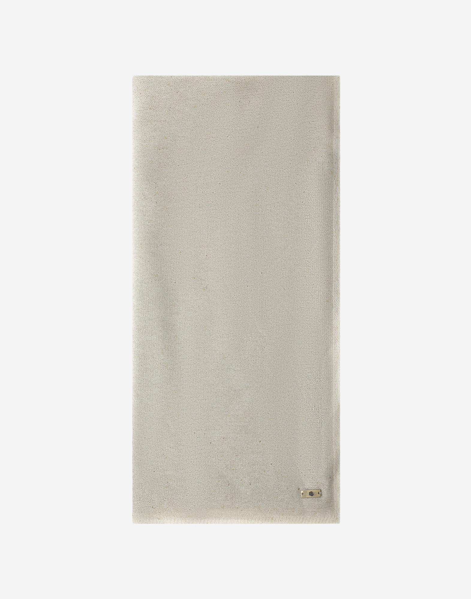 Herno Scarf In Viscous Bright Sequins In Neutral