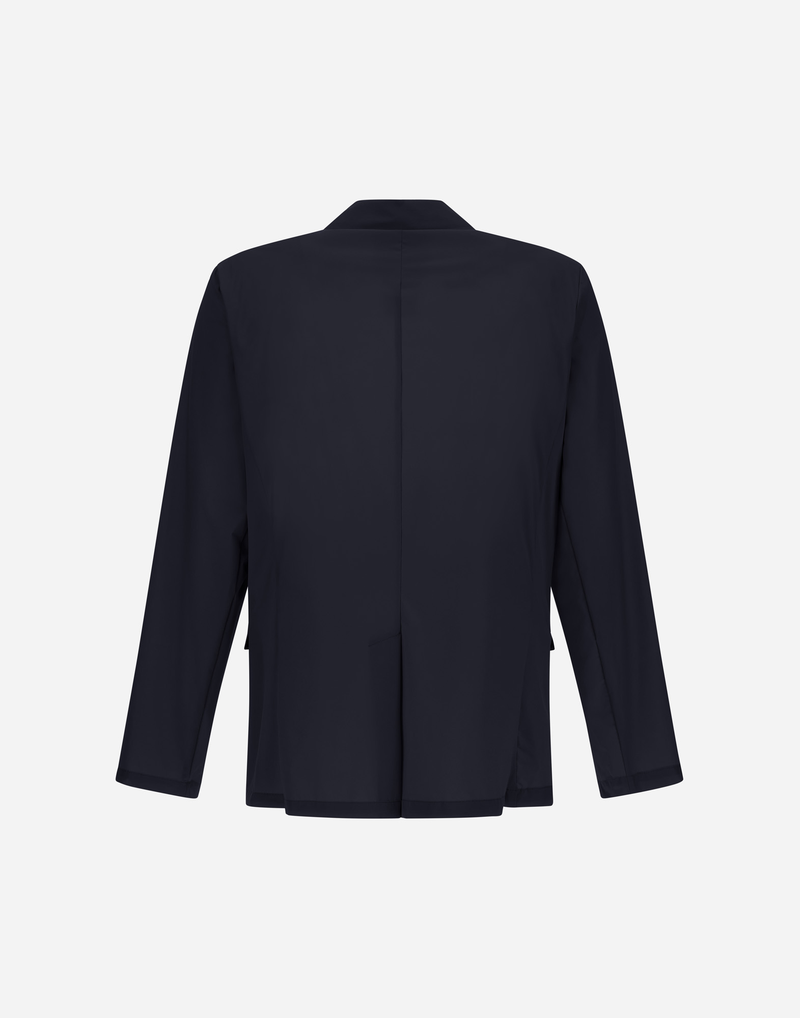 Herno Light Matt Blazer In Blue