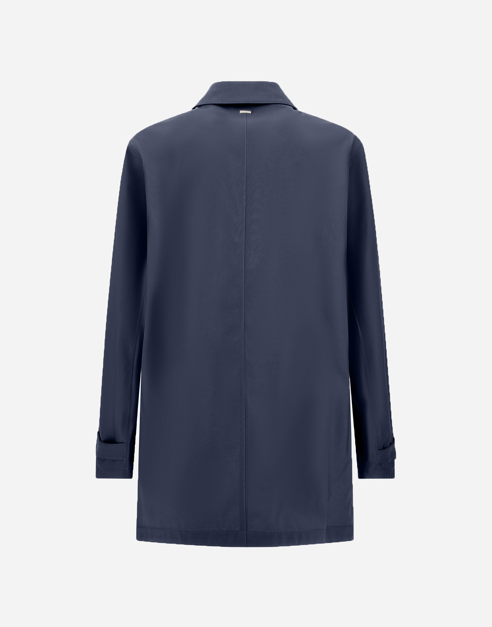 Herno Raincoat In 3 Layers Wool Storm In Multi