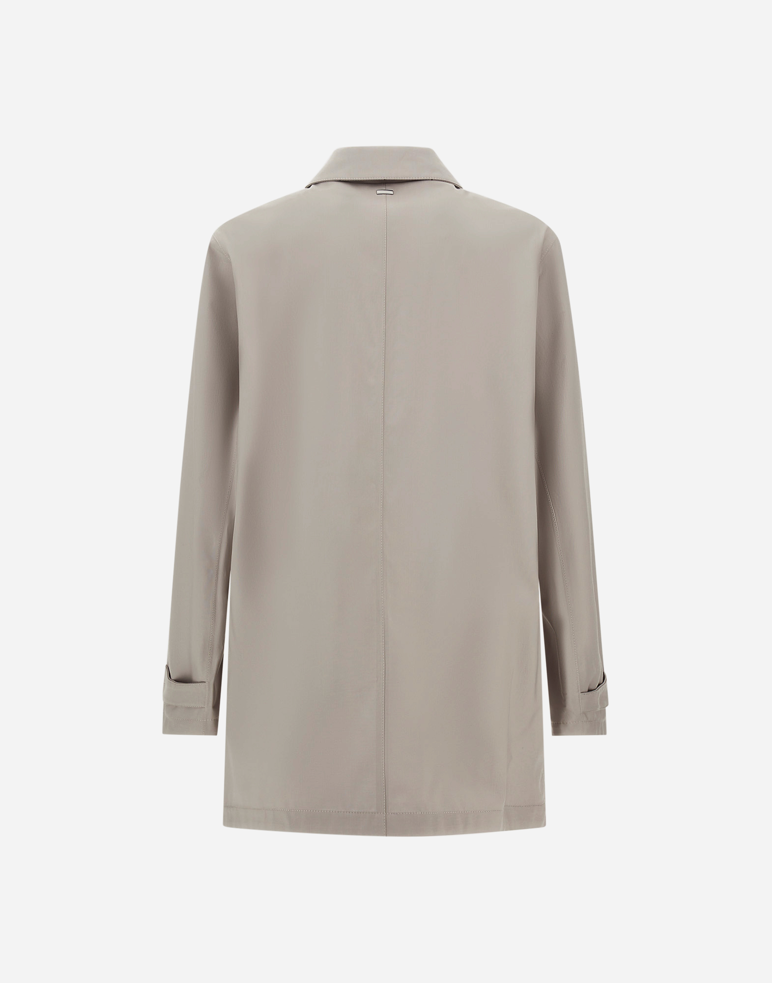 Herno Raincoat In 3 Layers Wool Storm In Multi