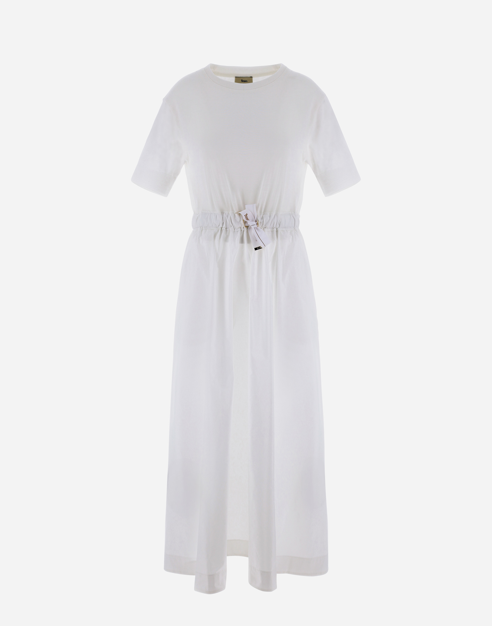 Herno Dresses White In White