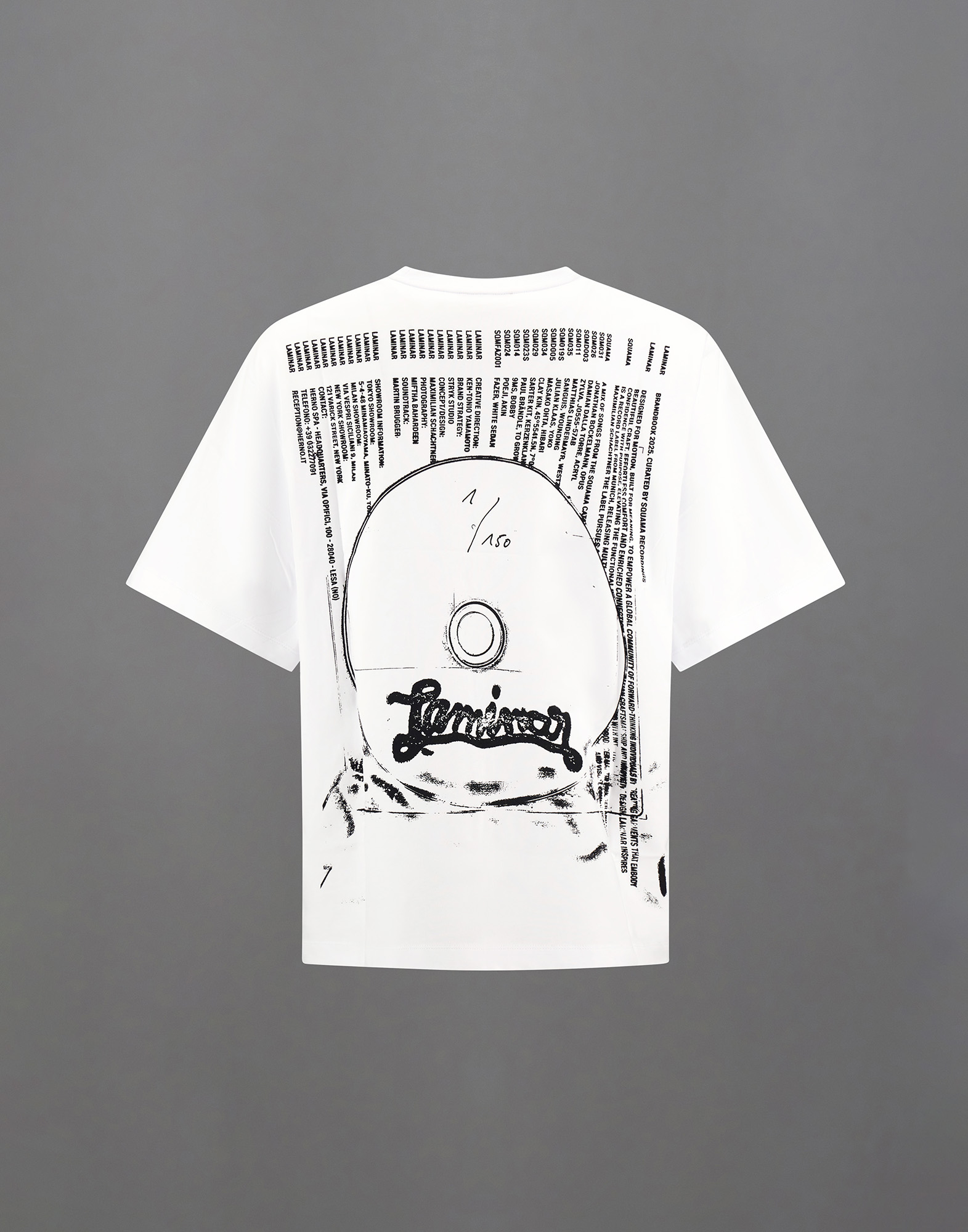 Herno Laminar Compact Jersey T-shirt In White