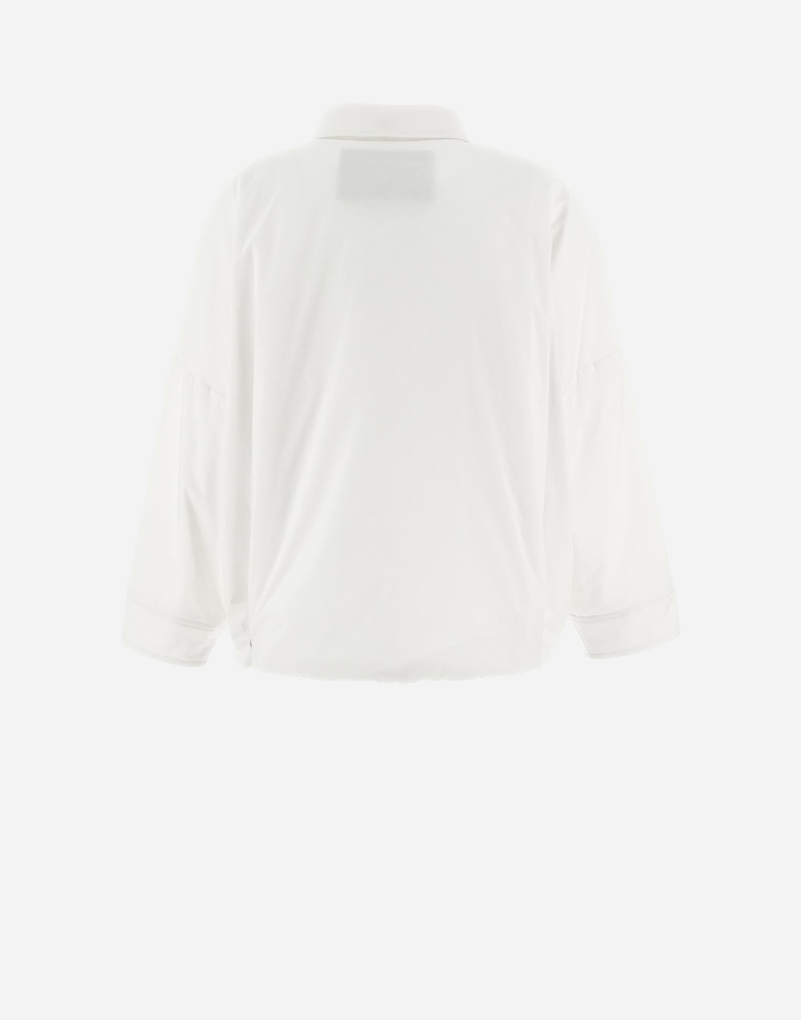 Herno Ecoage Oversized Shirt Jacket In White