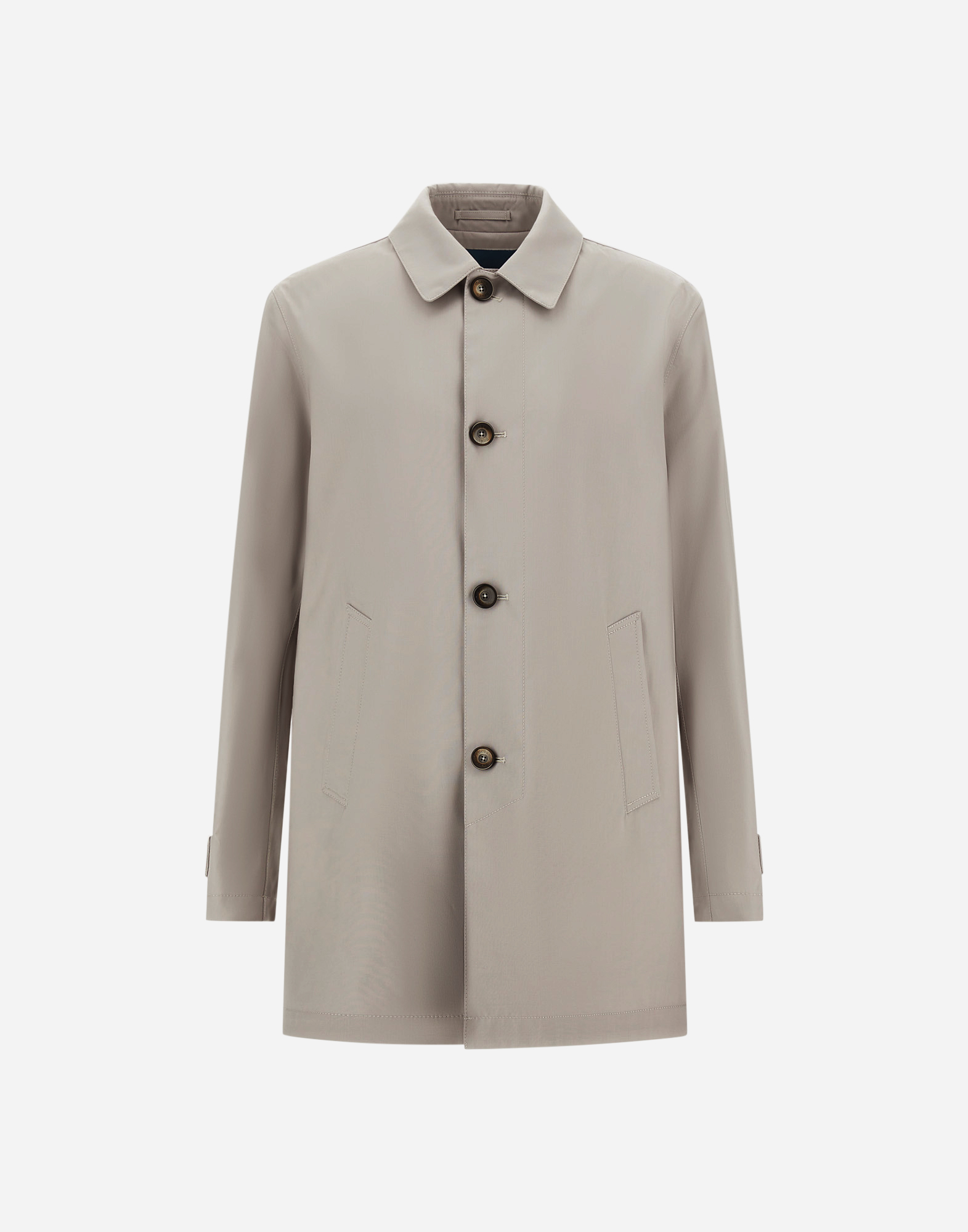 HERNO RAINCOAT IN 3 LAYERS WOOL STORM