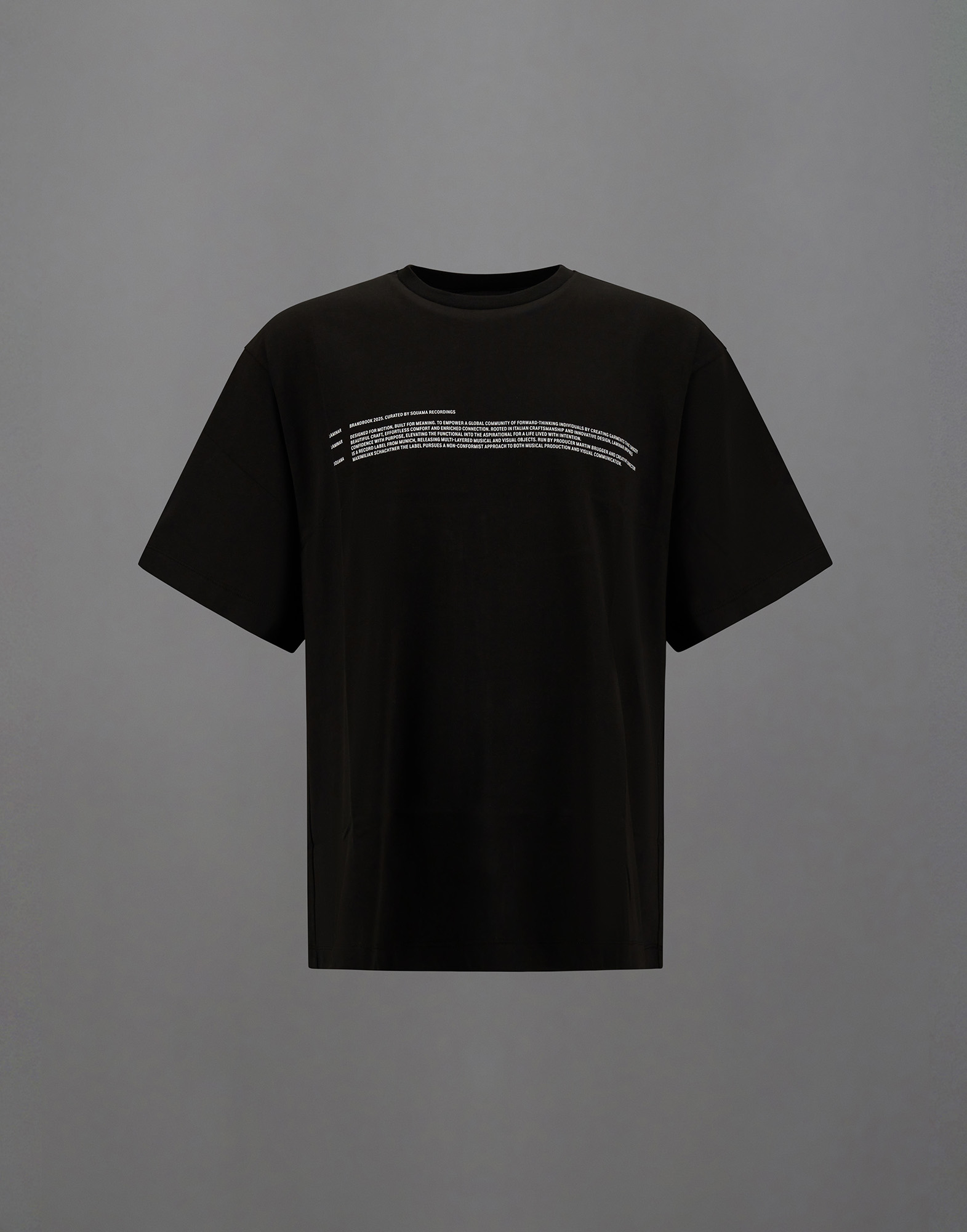 Herno Laminar Compact Jersey T-shirt In Black
