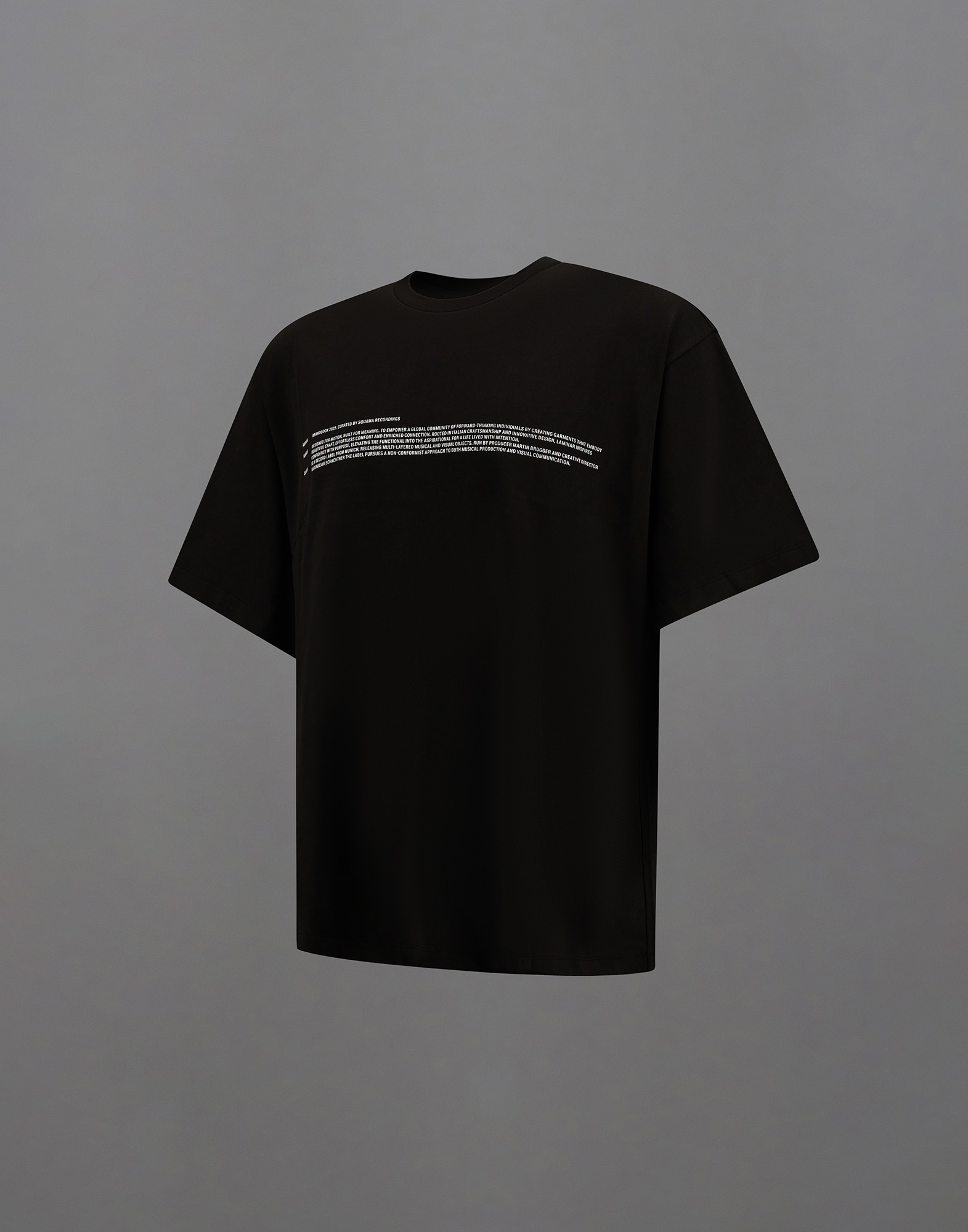 Herno Laminar Compact Jersey T-shirt In Black
